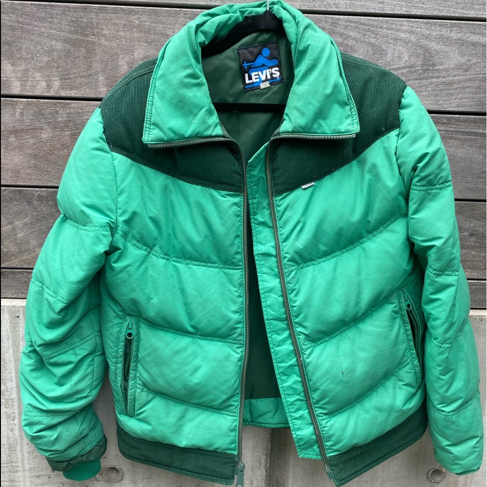 Vintage 1970’s Levi’s ski jacket and ski pants